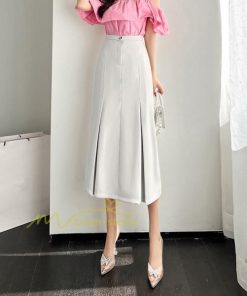 スカート | ボトムス レディース きれいめ 春夏 タイトおしゃれ フォーマル 通勤 プリーツ20代30代40代 着痩せ 韓国風 カジュアル 20代30代40代