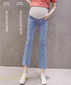 パンツ レギンス | デニムパンツ マタニティパンツ レディース ウエスト調整 カジュアル パンツ ボトムス マタニティウェア 上品 日常感 妊婦服 大きいサイズ 着痩せ お出かけ