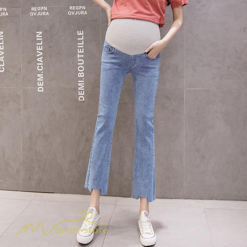 パンツ レギンス | デニムパンツ マタニティパンツ レディース ウエスト調整 カジュアル パンツ ボトムス マタニティウェア 上品 日常感 妊婦服 大きいサイズ 着痩せ お出かけ