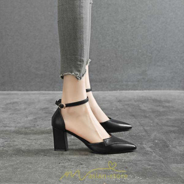 パンプス | ハイヒール パーティー ストラップ サンダル 5cm7cmヒール 結婚式 ヒール 長時間 靴 レディース 疲れない ストラップ付き 痛くない おしゃれ