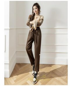 チノ・テーパード・ジョガー・スキニーパン | テーパードパンツ パンツ レディース ボトムス ストレッチ 美脚 楽ちん 体型カバー 無地 スウェットパンツ 着痩せ カジュアル スポーツ シンプル 運動用