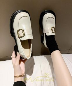 ローファー | レディース 靴 シューズ レザー調 合皮 厚底 履きやすい 韓国風 人気 クラシック 可愛い パンプス 通勤 春 夏 通学 冬 学生靴 秋