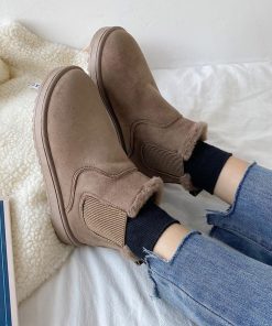 ムートンブーツ | 痛くない 人気 もこもこ モカシン 暖かい 裏起毛 レディース ブーツ 防寒 冬靴