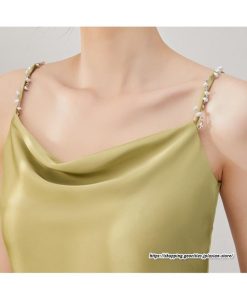 キャミソール タンクトップ | キャミソール サテン インナー レディース 重ね着 キャミ サテン生地 下着 肌着 ノースリーブ 光沢感のあるキャミソール 春 夏 秋 滑らかな手触り トップス