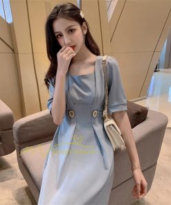 マキシ | ワンピース レディース 40代 きれいめ 膝丈ワンピース 春夏新作 半袖ワンピース 韓国ファッション 通勤通学 20代30代 エレガント お出かけ カジュアル ビジネス