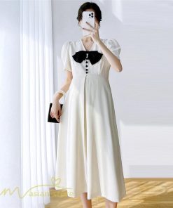 ワンピース | マタニティ妊婦服 フレア 夏新作 サマーマタニティウェア 上品 Aラインゆったり 妊婦 マタニティ シンプル お出かけ 着痩せ