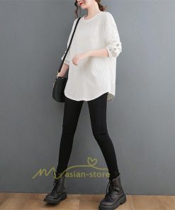 ｔシャツ・カットソー | カットソー チュニック レディース トップス 体型カバー シンプル フレア ゆったり 20代30代40代50代 通勤通学 カジュアル 上品 着痩せ 夏物 お出かけ 無地人気