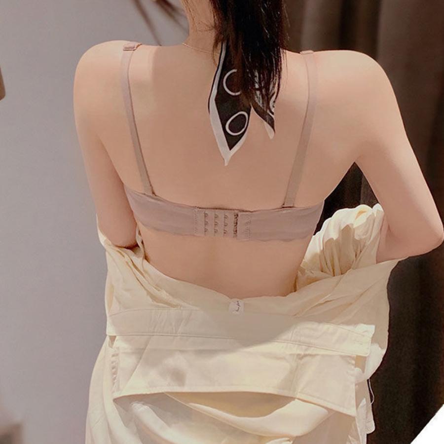 キャミソール | 落ちない シンプル ブラ チューブトップ 単品 つるつる ブラジャー ブラジャー ベアトップ ノンワイヤー ブラ