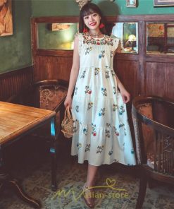 マキシ | ワンピース 夏 レディース リゾートワンピ ロングワンピース きれいめ 夏ワンピ エスニック 花柄 ノースリーブ 海外旅行 レトロ 夏服 ロング サマーワンピース