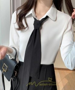 シャツ・ブラウス | シャツ ブラウス 秋冬 レディース 蝶結び きれいめ フォーマル 春 長袖 オフィス 通勤 OL シフォン リクルート エレガント お仕事 オシャレ 就活 面接 上品