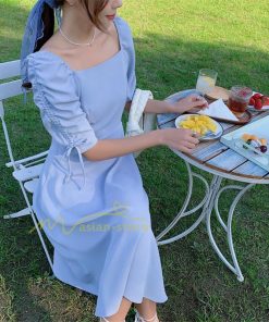 マキシ | ワンピース レディース 春夏 半袖ワンピース 40代 キレイめ ロングワンピース 無地 Aラインワンピース ゆったり 韓国風 着痩せ シンプル カジュアル オシャレ