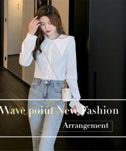 シャツ・ブラウス | ブラウス トップス プリーツ オフィスカジュアル 通勤 リボン付き レディース 韓国 ファッション 通学 カジュアル エレガント 優雅 OL オシャレ 通勤 上品 細身