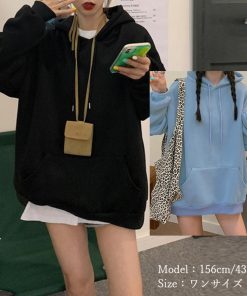 パーカ | 裏起毛パーカー レディース 韓国風秋冬