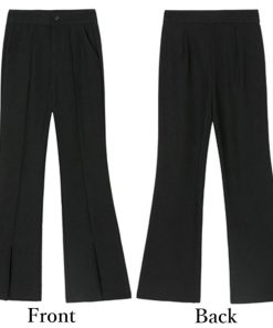 サルエルパンツ | セミフレアパンツ レディース韓国風 秋