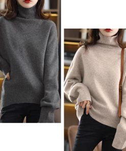 ニット・セーター | タートルネックニット レディース 秋冬服