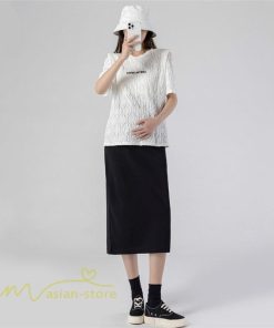スカート | マタニティ妊婦妊娠タイト産前産後 マタニティウエア 春 夏 ひざ下丈 ゆったり カジュアル マタニティ ウエスト調整 妊婦服 無地