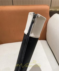 ロングブーツ | レディース ブーツ 厚底 歩きやすい 痛くない 定番 カジュアル 人気ブーツ ファスナー 黒 ブラック 美脚 おしゃれ オフホワイト 白 ブラウン