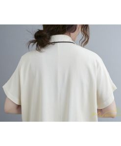 シャツ・ブラウス | シャツ レディース 半袖 トップス ゆったり 羽織り 前開き ブラウス 20代30代40代 無地