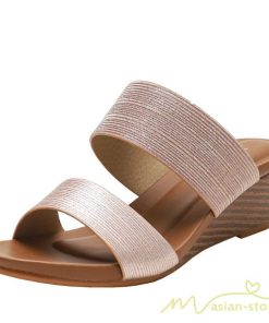 サンダル ミュール | サンダル レディース ウエッジサンダル 5cm サンダル ぺたんこ ハイヒール レディース 厚底 夏 歩きやすい お出かけ 大きいサイズ 快適 おしゃれ 痛くない