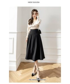 スカート | ロング丈 ミモレ丈 フレアロングAライン通勤 20代 30代 40代 50代 コーデ 着痩せ 高見え 送料無料 きれいめ