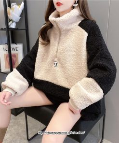 パーカー | スウェット トレーナー トップス 長袖 クルーネック 丸首 大きいサイズ 韓国 トップス おしゃれ 着やせ 通学 人気 ポア ゆったり 暖かい 秋冬 可愛い 新品