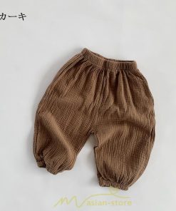 衣装 服 | 子供服 パンツ ベビー ズボン 保育園 男の子 女の子 男女兼用 子ども服 こども服 夏 カジュアル キッズ コットン 2022年新作 長ズボン 韓国風