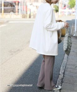 パーカー | 裏起毛トレーナー レディース スウェット トップス ボリューム感 ビッグシルエット オーバーサイズ あったか 秋冬 軽い しっとり 無地 トレーナー