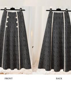 フレアスカート | フレアスカートニットスカートハイウエスト