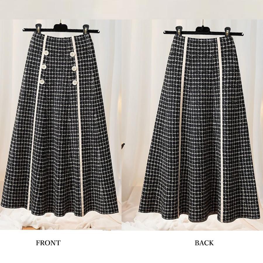 フレアスカート | フレアスカートニットスカートハイウエスト