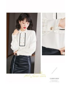 シャツ・ブラウス | ブラウス シャツ 春 秋 冬 長袖 レディース 着痩せ 通勤 OL お出かけ 日常 カジュアル リボン おしゃれ 2022新作 おしゃれ 高級感 綺麗 可愛い キレイめ