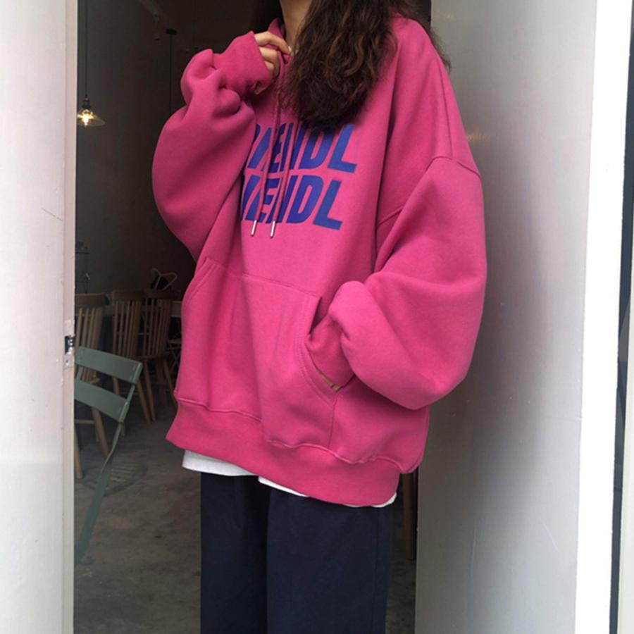 パーカ | パーカー レディース裏起毛ロゴスウェット