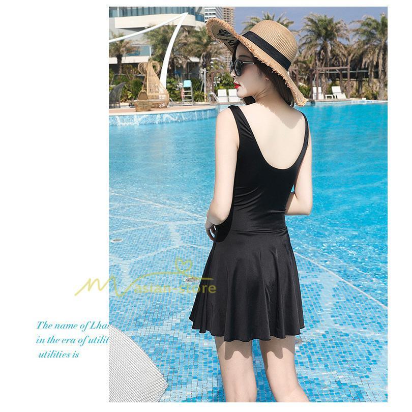 水着 | レディース ワンピース 体型カバー ママ オトナ女子 露出控えめ セクシー Vネック キャミソール シンプル 体系カバー オールインワン 上品 20代30代40代