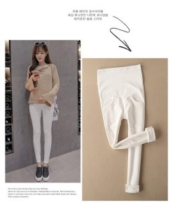 マタニティ | マタニティパンツ マタニティ服 マタニティウェア デニムパンツ ストレッチパンツ スキニーパンツ 裏起毛 防寒防風 暖かい スリム 冬パンツ 産前産後 妊婦 妊娠