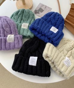 ニット帽 | ケーブル編み ニット帽子 レディース秋冬