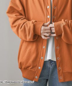 コート・ジャケット | コクーン2WAYカーデ カーディガン レディース 長袖 ジャケット アウター ゆったり コート 秋冬 スタンドカラー 前後 ミドル丈 ボタン ポケット トレーナー