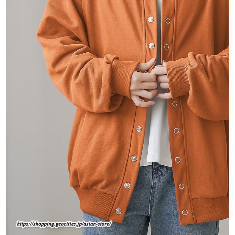 コート・ジャケット | コクーン2WAYカーデ カーディガン レディース 長袖 ジャケット アウター ゆったり コート 秋冬 スタンドカラー 前後 ミドル丈 ボタン ポケット トレーナー