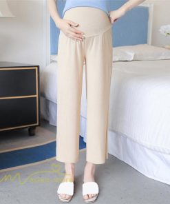 パンツ レギンス | ワイドパンツ マタニティ パンツ レディース サマー 9分丈 夏 新作 無地 ゆったり ガウチョパンツ 体型カバー マタニティパンツ マタニティウェア 大きいサイズ