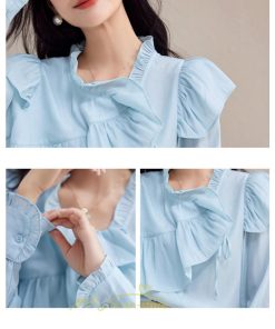 シャツ・ブラウス | ブラウス シャツ レディース 上品 ブラウス きれいめ 通勤 OL ビジネス ゆったり 可愛い フリル 秋服 2022新作 20代30代40代50代 オフィス キレイめ