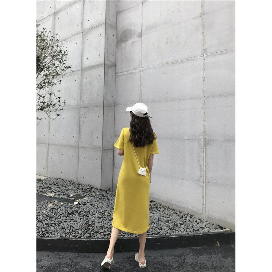 tシャツ・カットソー | ティーシャツワンピ ビックティーシャツ Tシャツワンピース ロングティーシャツ レディース ロングt 夏新作 Tシャツ ショート 大きいサイズ トレンド ロンT