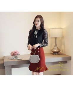 在庫ある | 短納期ブラウスレディースシャツ レースブラウス ビジネスカジュアルシャツトップス オフィスブラウス フォーマルシャツ 薄手 春夏衣装 通学通勤 リボン付き