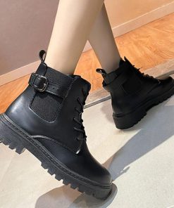 ショートブーツ | 厚底 サイドコアブーツ