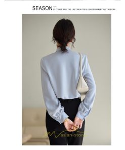 シャツ・ブラウス | ブラウス シャツ レディース 40代 上品 ブラウス きれいめ 通勤 OL ビジネス ゆったり リボン 蝶結び 20代30代40代50代 キレイめ 秋服 オフィス