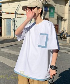 Tシャツ | Tシャツ メンズ 半袖 カットソー 切り替え 重ね着風 夏新作 サマー ファッション メンズスタイル カジュアル 大きいサイズ 夏 格好いい クルーネック