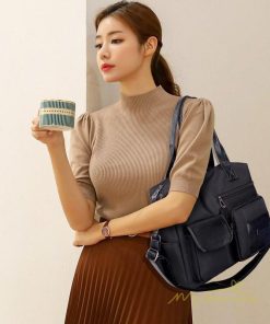 女性用バッグ | ショルダーバッグ レディース 斜めがけ 女の子 軽量 多収納 無地 肩掛けバッグ ママバッグ 2way 大人っぽい カジュアル 旅行 買い物 仕事 通勤 オフィス