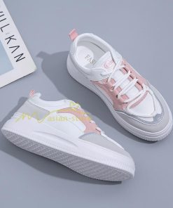 スニーカー | スニーカー レディース レディースシューズ ローカット 靴 フラットシューズ ぺたんこ ウォーキングシューズ Pu革 厚底靴 歩きやすい 厚底スニーカー 美脚