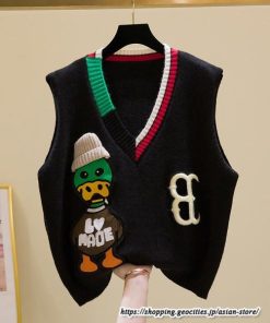 ベスト | ニットレディース トップス Vネック タンクトップ ノースリーブ 袖なし インナー ニット レイヤード風 20代30代 重ね着風 女ニット セーター