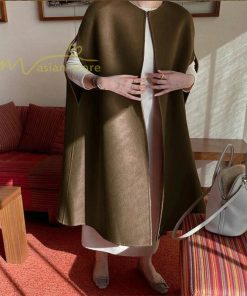 ベスト | ジレ 秋冬 レディース ベストコート ドロップショルダー 秋物 ロング丈 羽織り カーディガン ノーカラー 黒 ゆったり アウター 無地 大人 温かみ