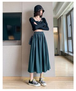 スカート | フレア ロングレディース 40代 きれいめ おしゃれ 着痩せ 秋 冬 ボトムス ロング Aラインゆったり 30代 マキシ 20代 50代