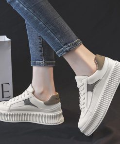 ショートブーツ | 厚底スニーカー レディース 韓国風