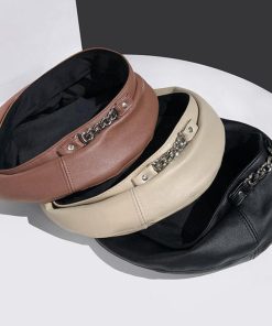 ベレー帽 | 帽子 レディース チェーン付き